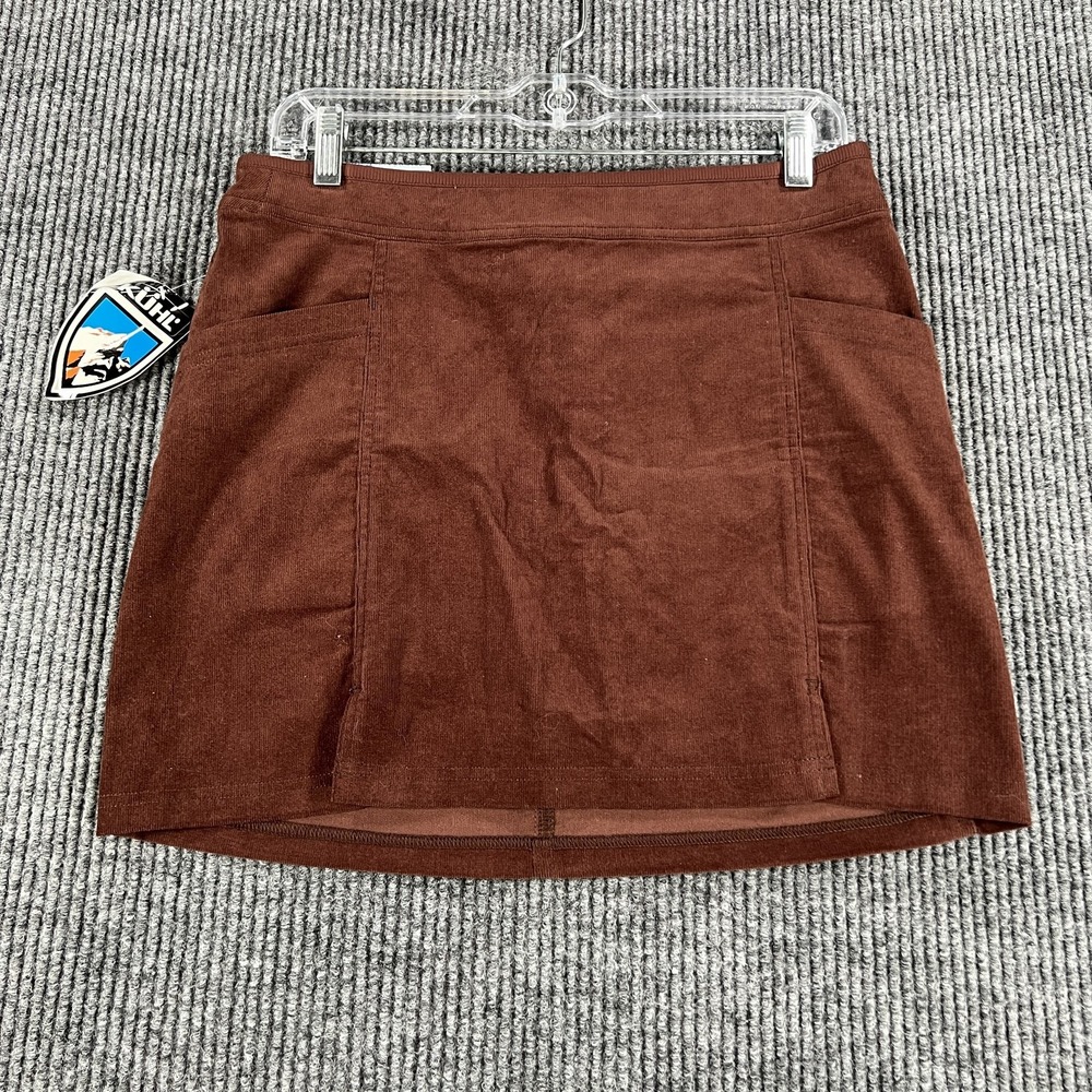 Kuhl Skirt Womens 4 Brown Corduroy Kuhl Kurve Pockets Casual Outdoor Style 6380